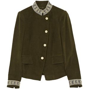 Zara velvet woman jacket